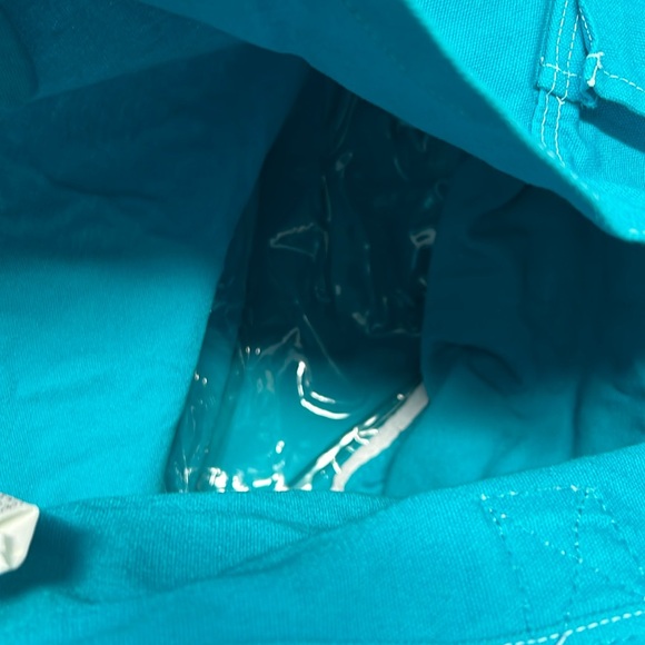 Turquoise beach bag - Picture 8 of 8